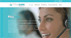 Desktop Screenshot of pluscom.com.tr