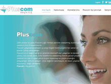 Tablet Screenshot of pluscom.com.tr